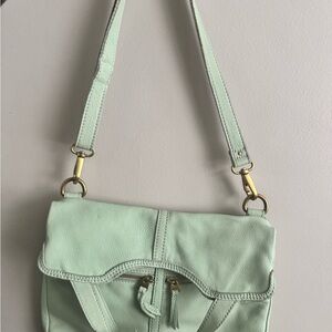 Fossil Light Green Crossbody Bag